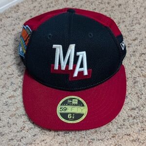 New Era Kids Little League World Series 2019 Navy and Red Mid-Atlantic Hat